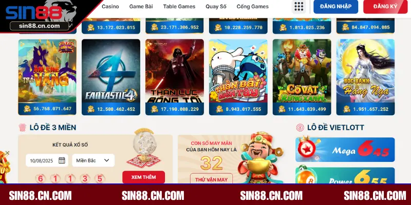 Độ uy tín, xanh chín của nhà cái SIN88